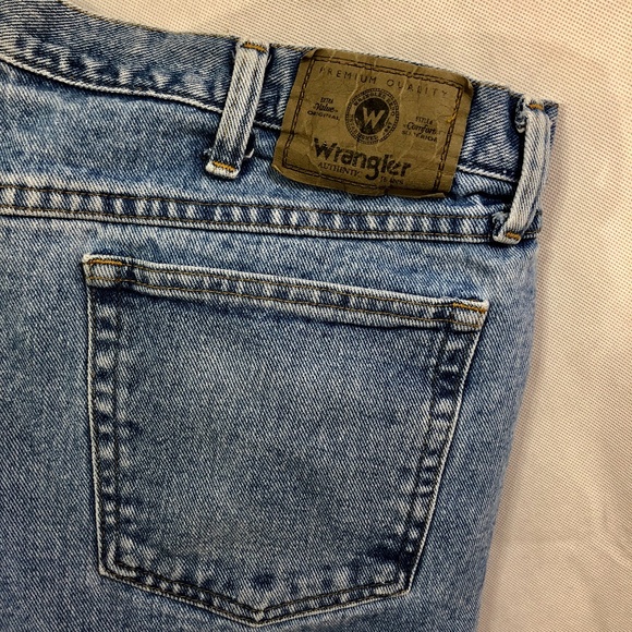 Wrangler Mens  Denim Jeans 42x32 - Picture 4 of 4